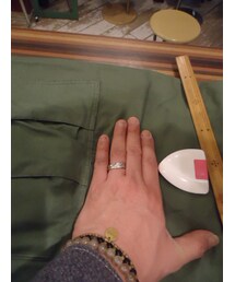 小窓③　1＞綺麗に伸ばしてcutするところを考える！(カーゴパンツ)