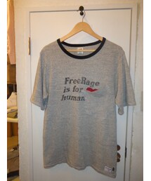 free rage | 小窓⑥　切った袖でポッケ作って縫いつける。(Tシャツ/カットソー)