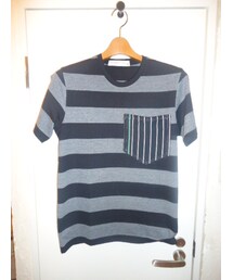オマケ…こんなんも(^_-)わちゃストライプTee(Tシャツ/カットソー)