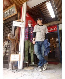 free rage | 小窓③　Tee on Tee(Tシャツ/カットソー)