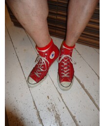 CONVERSE ALL STAR | 赤コンバースのvintage☆ALLSTARです(スニーカー)