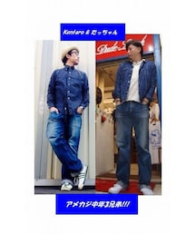 アメカジ中年3兄弟!!!「Ken兄ぃ&俺」(デニムパンツ)