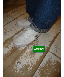 LACOSTE | LACOSTEの白靴！おススメっす(^_-)(スニーカー)