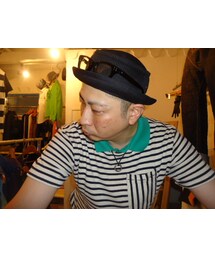 HOUSTON | わちゃpockeボーダー(Tシャツ/カットソー)