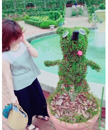 チーバくんと@谷津バラ園 | その他