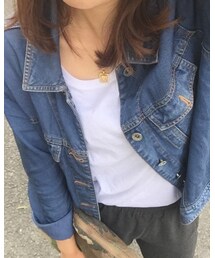 古着 | もう５年位前に、フリマで200円か300円で買えたやつ❤︎(デニムジャケット)