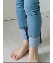 GU | ハイウエストスキニージーンズ(デニムパンツ)