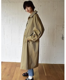 manonfripes | ステンカラーコート