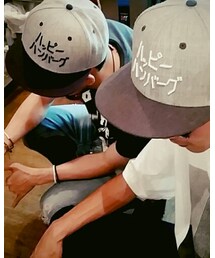 ハッピーハンバーグ | ヤスオ&けんた からの Satoruっちもオソロw(キャップ)