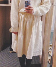 ehka sopo | キャンバス生地スカート(スカート)