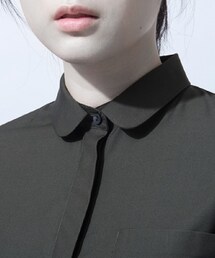 iohll | iohll秋冬新品女裝 原創設計中性風格 長袖女襯衫 (シャツ/ブラウス)