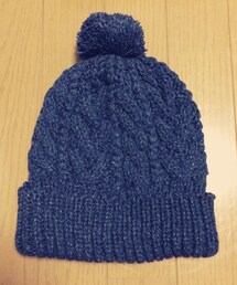 不明 | ネイビー？パープル？(ニットキャップ/ビーニー)