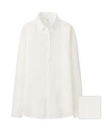 UNIQLO | プレミアムリネンシャツ(シャツ/ブラウス)