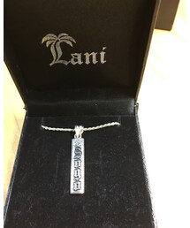 LANI | グアムで作ってもらったオリジナルシルバー925のネックレスです！(ネックレス)
