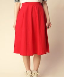 w closet | タイプライター ひざ下フレアスカート(スカート)