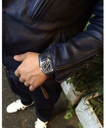 Handmade | ベルトはハンドメイド(アナログ腕時計)