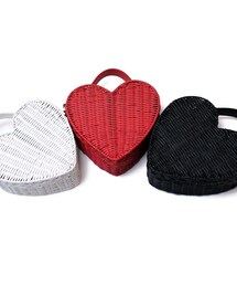 MILK | ハートバスケット(かごバッグ)