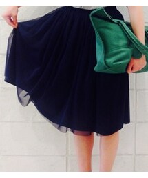 DUL DE VERRE | チュールスカート(スカート)