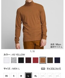 UNIQLO | ソフトタッチタートルネックT(長袖)(トップス)