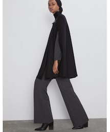 ZARA | ポケットつきケープ(その他アウター)