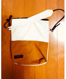 no brand | 義母に頂いたもの。色はマスタード系。NOTOってタグついていて、能登のアーティストさんが作ったのかな…。お気に入りです。(ボディバッグ/ウエストポーチ)