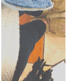 Q | ネイビーのコーデュロイ❤︎スキニー型❤︎(パンツ)