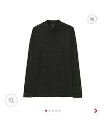 UNIQLO | リブハイネックT  値段は不確か(Tシャツ/カットソー)