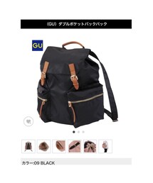 GU | GU  ダブルポケットバックパック(バックパック/リュック)