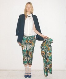 ENFOLD | 花柄クロップドパンツ(その他パンツ)