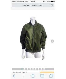 cheeky MA-1(ミリタリージャケット)