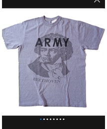 no brand | ベートーベン&ARMYリメイクTシャツ(Tシャツ/カットソー)