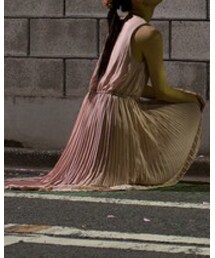 VIRUS | smoky pink dress(ワンピース)