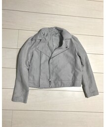 GU | kids/size140(ライダースジャケット)