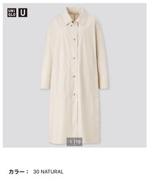 UNIQLO | ライトロングコート(ジャケット/アウター)