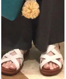 studio CLIP | 794618  テゾメフウPUフラットSD(サンダル)