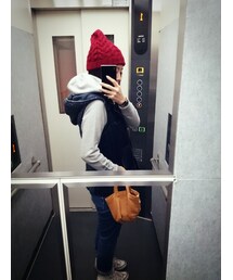 ZARA | フード、フード、帽子！(ダウンベスト)