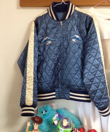 古着のスカジャン(リバーシブル)(ブルゾン)