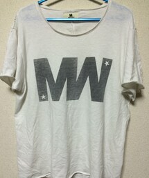 M | M short sleeve vintage style t-shirt white(Tシャツ/カットソー)