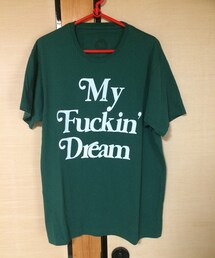 M | Mエム short sleeve vintage style t-shirts (my fuckin’dream) 　グリーン
(Tシャツ/カットソー)