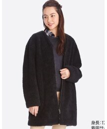 UNIQLO | ボアフリースコート(長袖)(ジャケット/アウター)