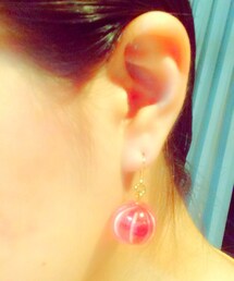 京飴ピアス(ピアス（両耳用）)