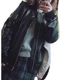 しまむら | ライダースジャケット