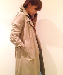 green | 主人のプレゼント！(トレンチコート)