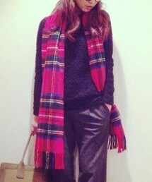 Johnstons of Elgin | 主人からプレゼントストール(マフラー)