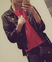 plumpynuts | 赤カットソー(Tシャツ/カットソー)