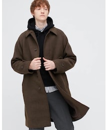 UNIQLO | シングルブレステッドコート(ステンカラーコート)