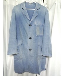 ブランド不明 | フランス製ワークコート。雰囲気ムンムンです。(その他アウター)