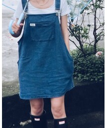 PAZZO | 吊帶牛仔裙(デニムスカート)