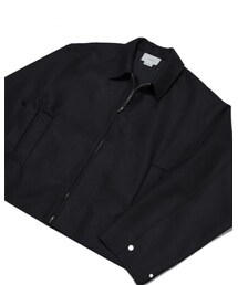 YOKE | YOKE / Cut-Off Drizzler Jacket (Black)(ブルゾン)