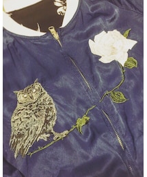 フクロウと白薔薇 | その他アウター